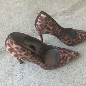 Leopard print shoes
